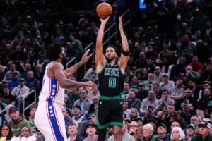 76ers vencem Celtics.