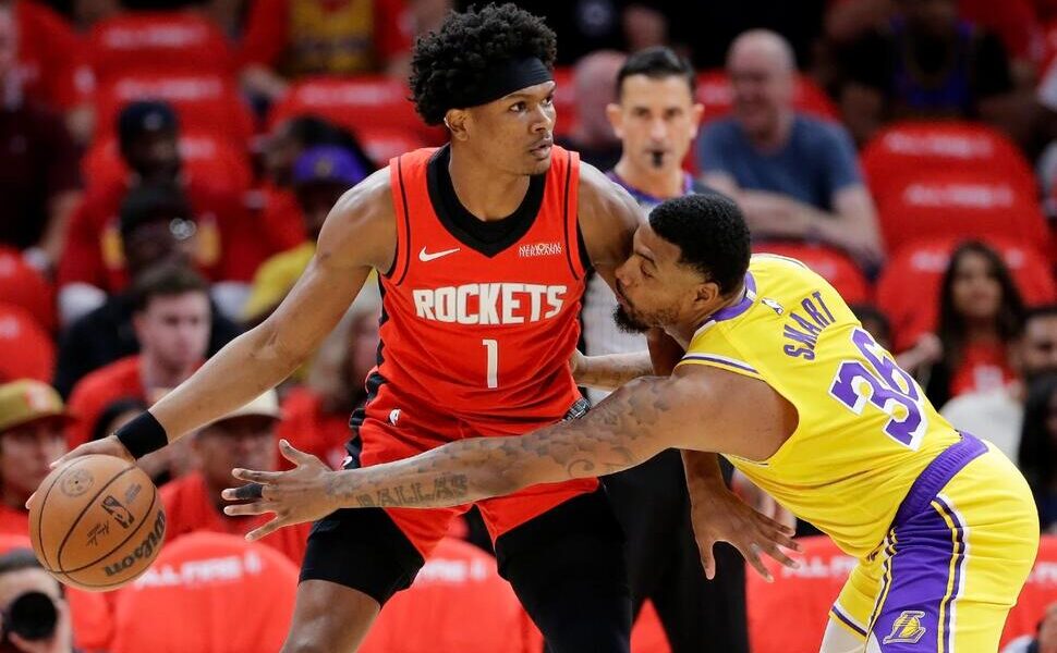Rockets reagem e vencem a primeira na série contra os Lakers