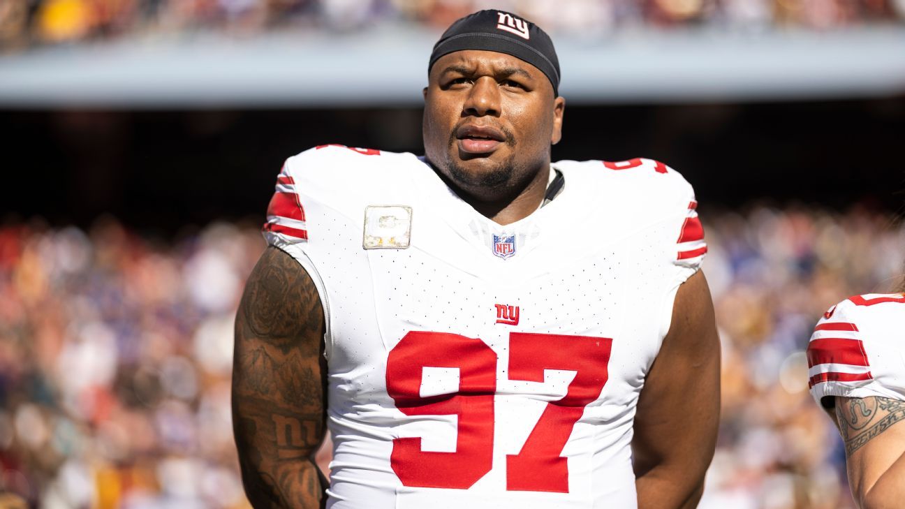 Dexter Lawrence (Foto: Dexter Lawrence (Foto: Kyle Terada-USA TODAY Sports)