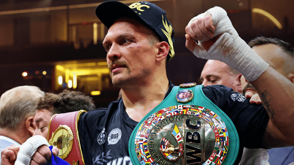 Oleksandr Usyk é o nosso número 1 peso-por-peso de Boxe 