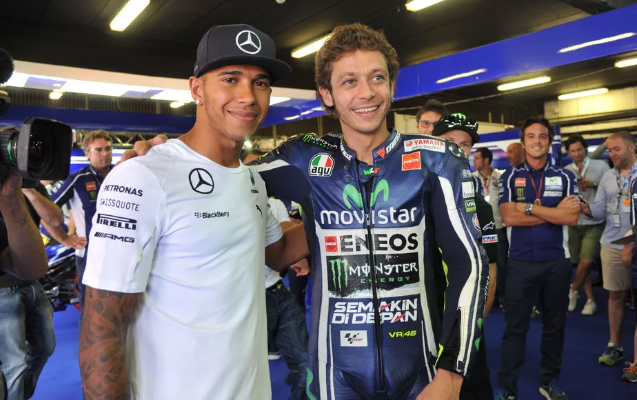 Rossi e Hamilton
