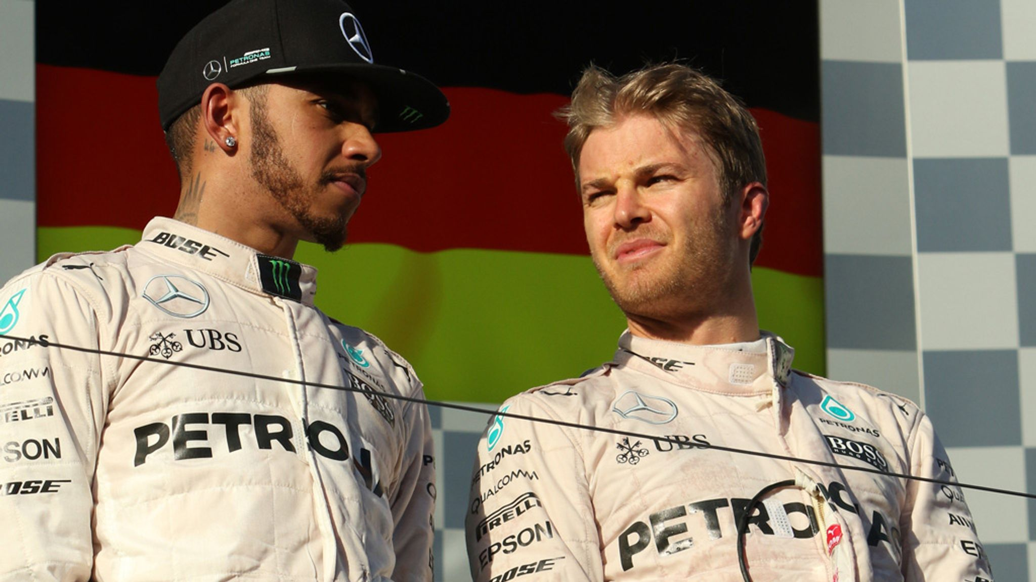 Rosberg Hamilton