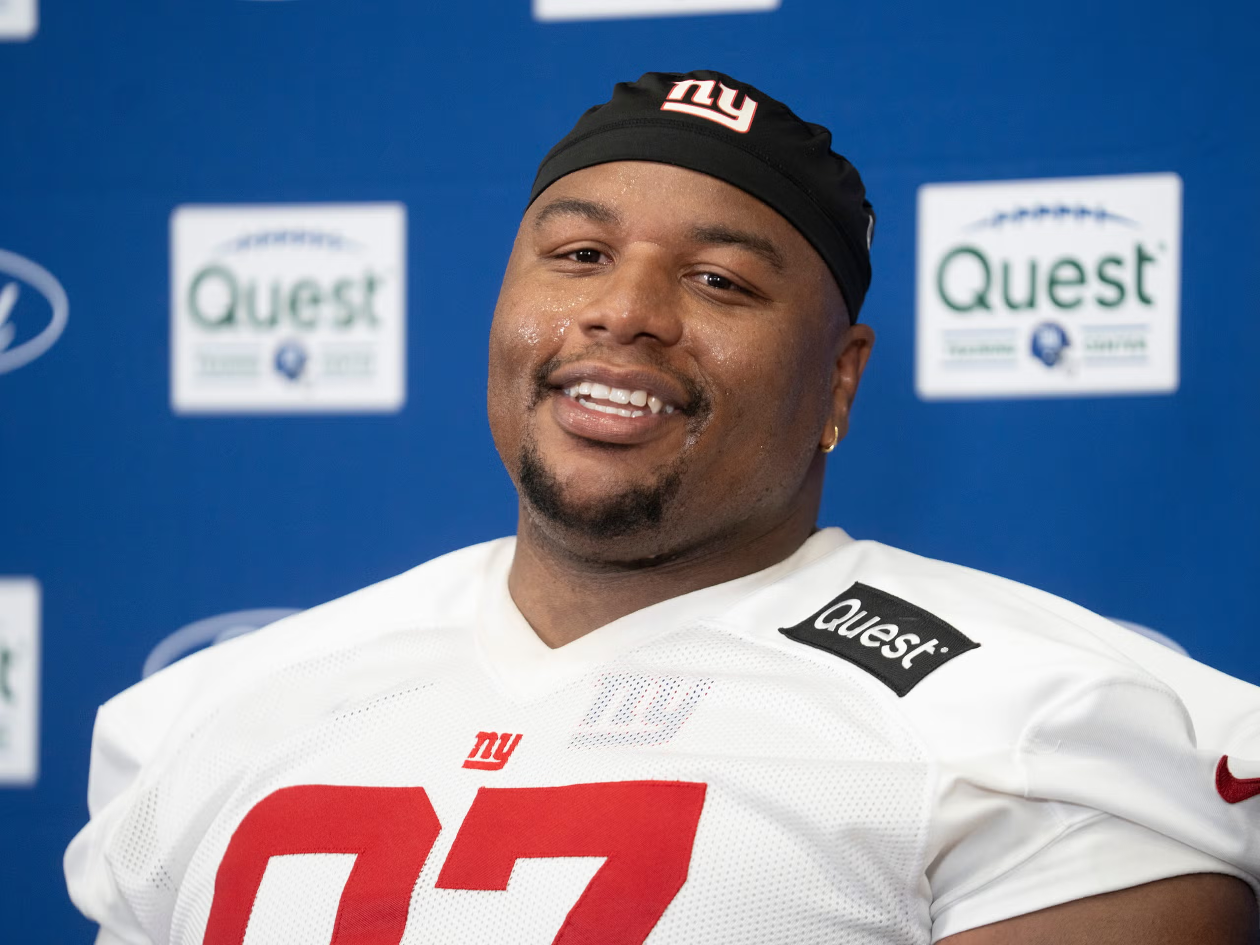 Dexter Lawrence (Foto: Julian Leshay Guadalupe/NorthJersey.com-USA TODAY NETWORK via Imagn Images)