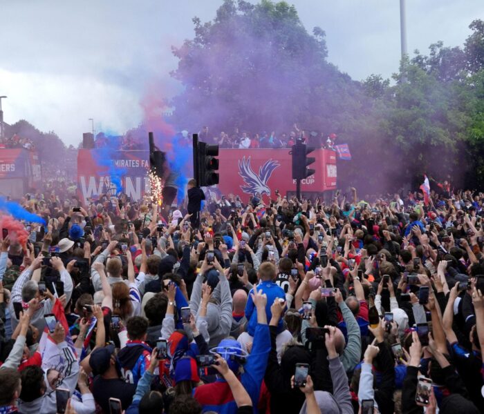 Foto: Reprodução/BBC Sport UK Crystal Palace