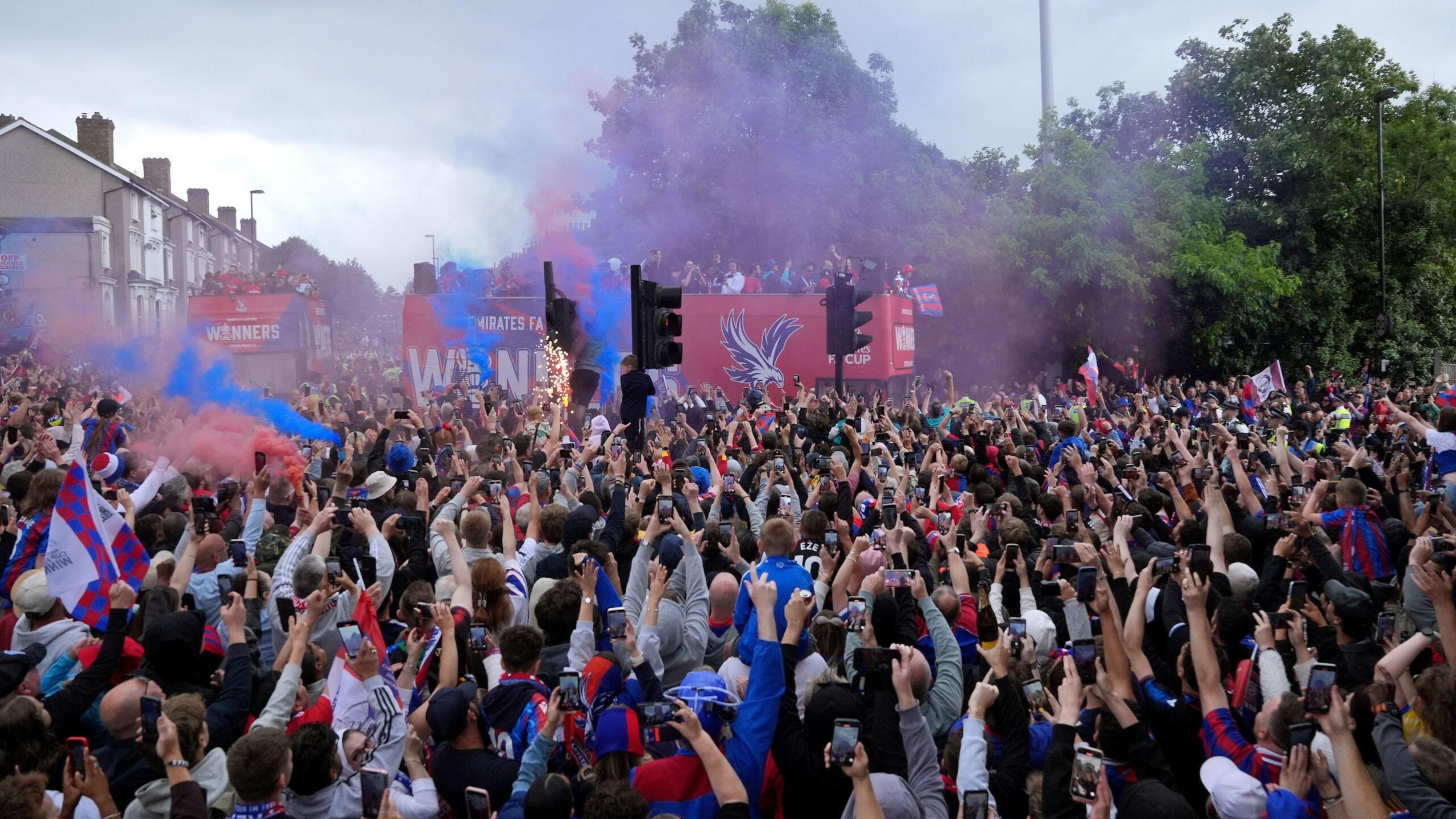 Foto: Reprodução/BBC Sport UK Crystal Palace