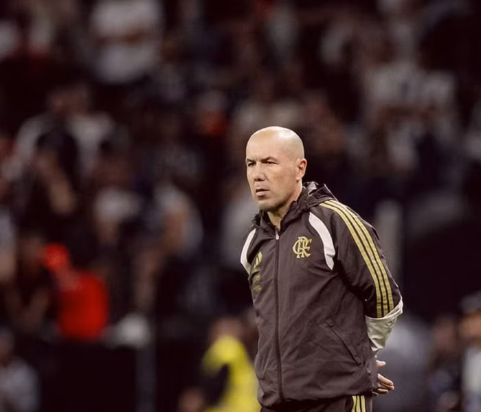 Leonardo Jardim, técnico do Flamengo. Foto: Adriano Fontes/Flamengo