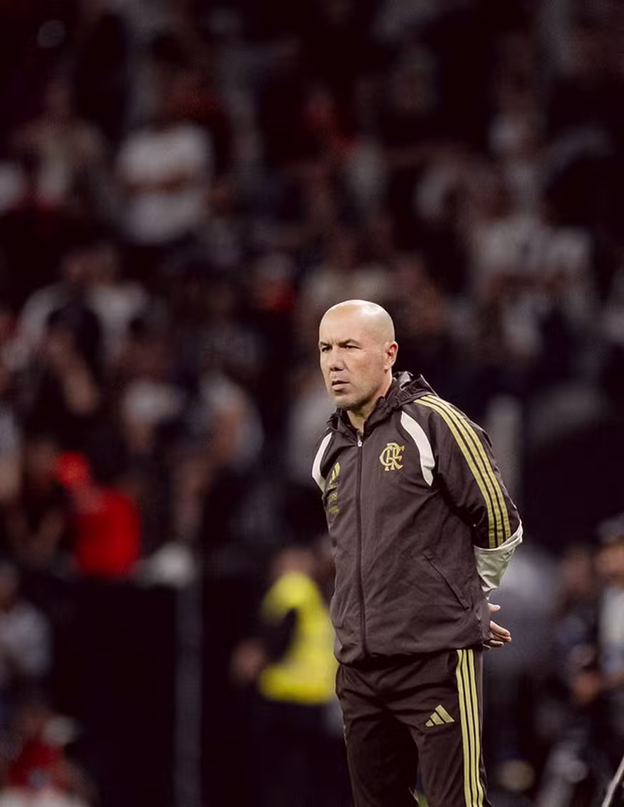 Leonardo Jardim, técnico do Flamengo. Foto: Adriano Fontes/Flamengo