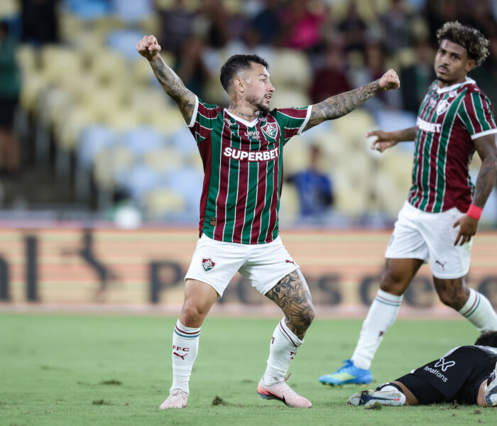 Acosta comemora o gol do Fluminense. Foto: Marcelo Gonçalves/Fluminense F.C.
