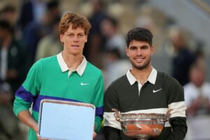 Carlos Alcaraz Jannik Sinner Roland Garros 2025