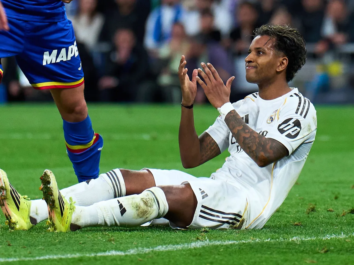 Copa do Mundo - Rodrygo lesionado pelo Real Madrid x Getafe - La Liga