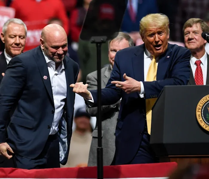 Dana White Donald Trump