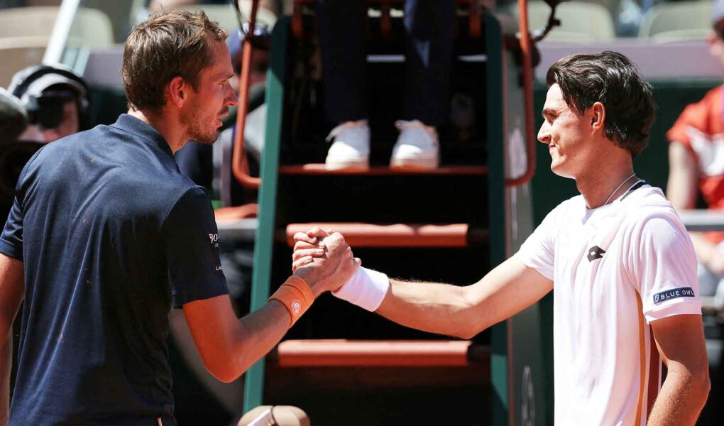 Daniil Medvedev Roland Garros