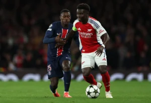 saka e nuno mendes arsenal psg