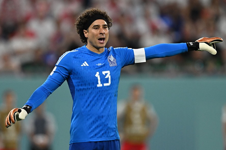 Ochoa, goleiro da Seleção do México. Foto: Manan Vatsyayana/AFP