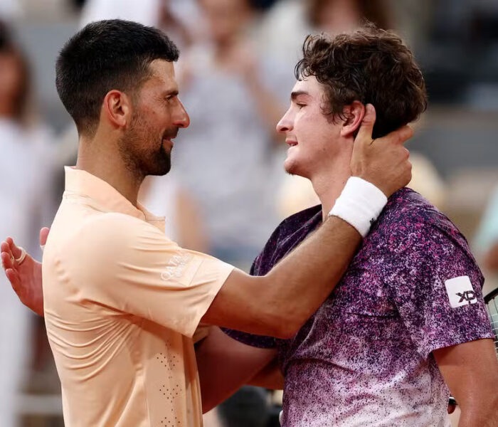 Novak Djokovic João Fonseca Roland Garros 2026