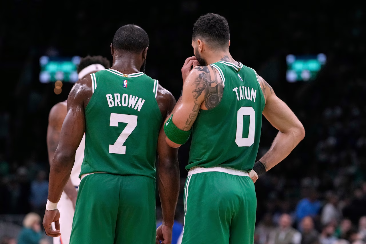 Celtics Tatum Brown.