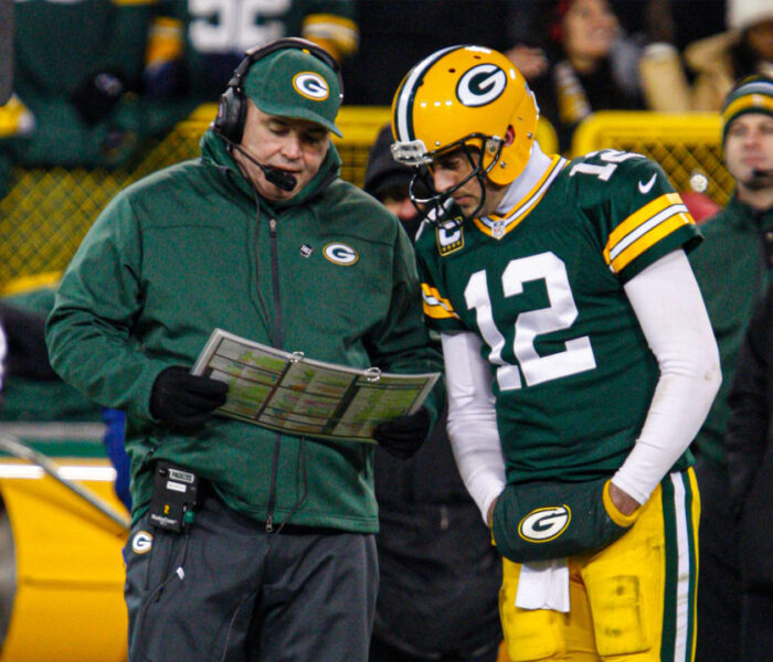 Mike McCarthy Aaron Rodgers
