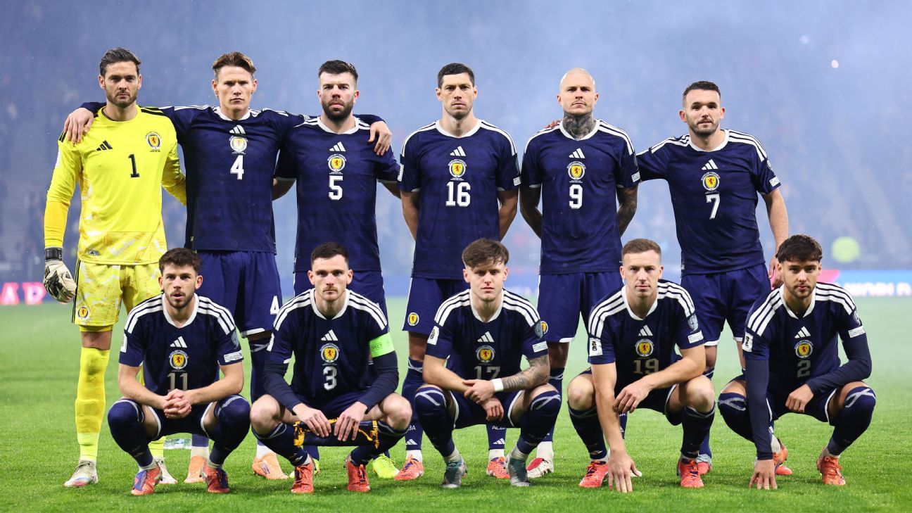 Escócia na Copa: Equipe europeia deve brigar apenas pelo 3º lugar