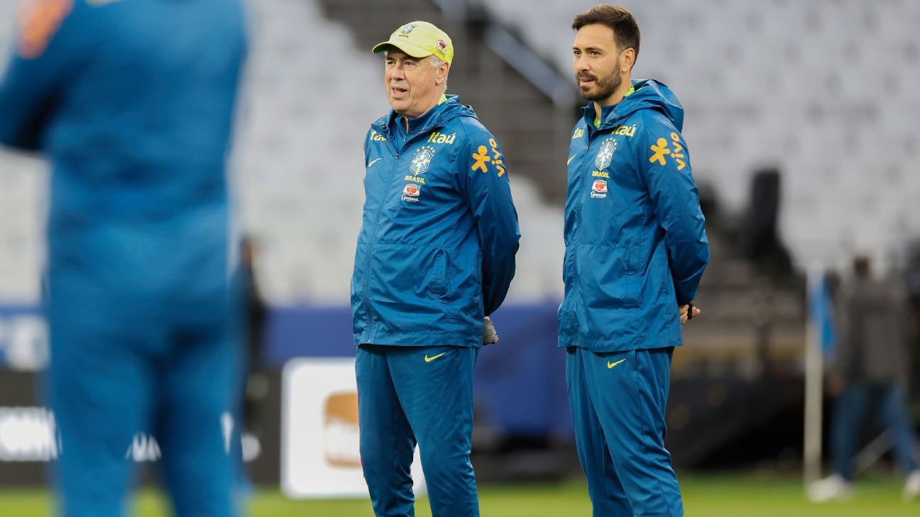 davide ancelotti e carlo ancelotti brasil