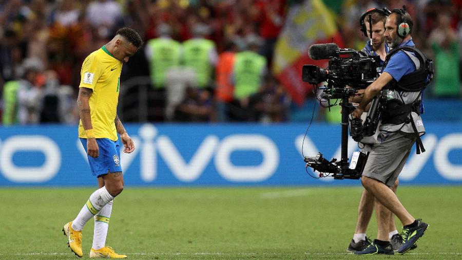 Neymar, Bélgica 2 x 1 Brasil. Foto: Buda Mendes/Getty Images