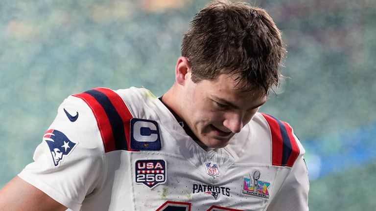 Times de maior regressão na NFL em 2026; Patriots e Bears sofrerão