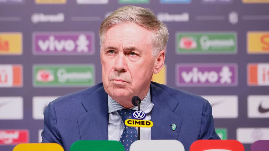 Carlo Ancelotti seleção brasileira