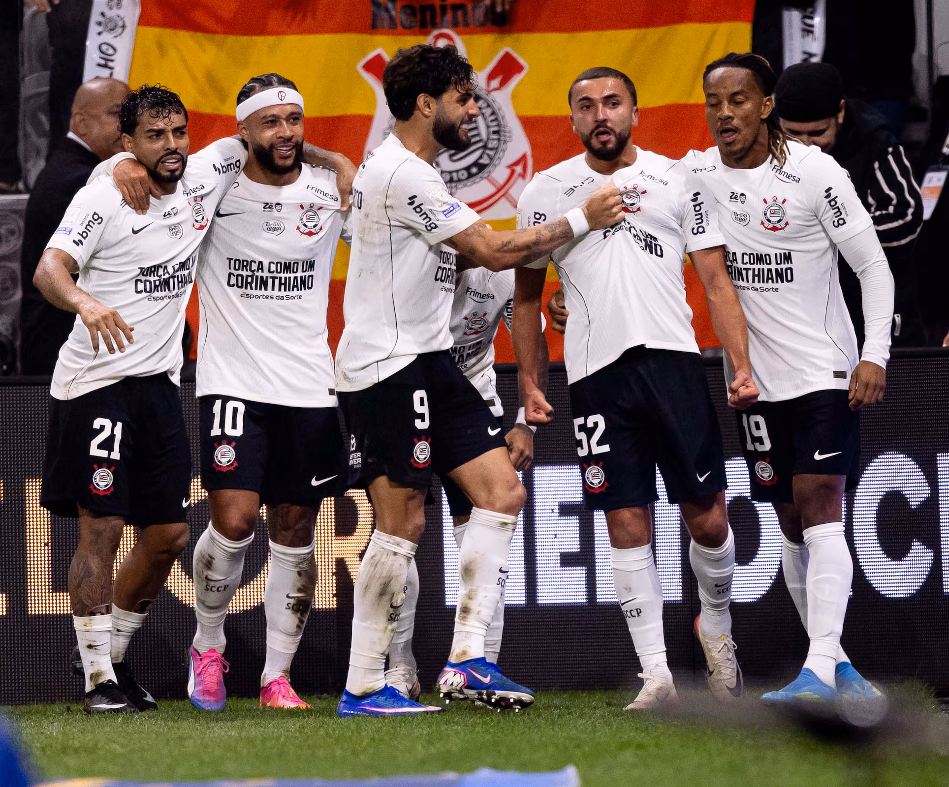 Labyad, Yuri Alberto, Memphis, Carrillo, Bidu, Corinthians