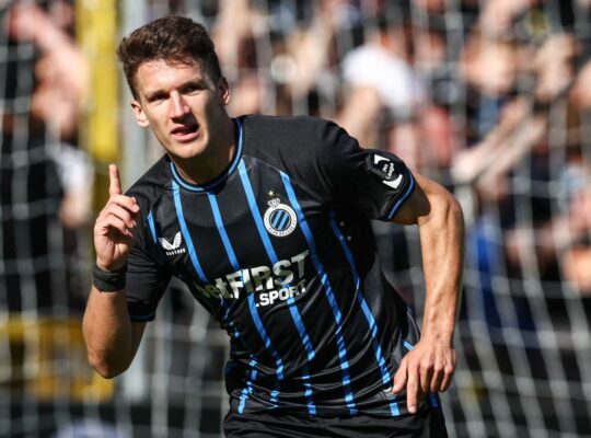 Christos Tzolis, Brugge, Arsenal