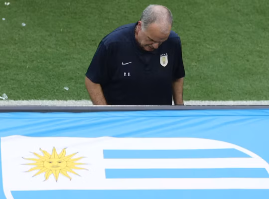 Marcelo Bielsa, Uruguai. Foto: Paul Childs/Reuters