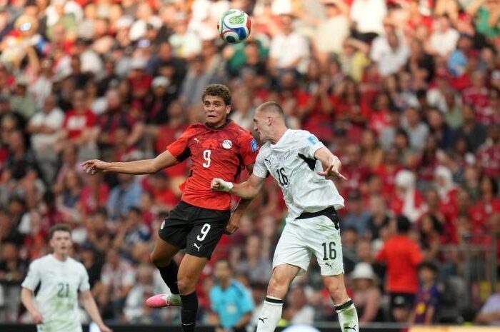 Hamza Abdelkarim, Nova Zelândia x Egito, Copa do Mundo 2026. Foto: Reprodução/EFE