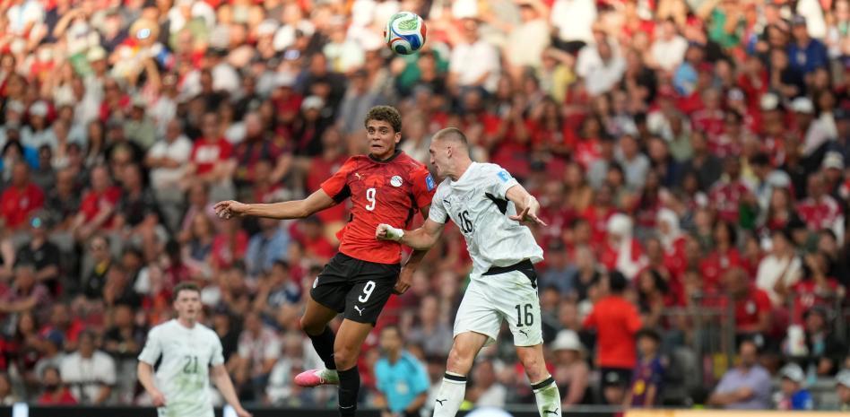 Hamza Abdelkarim, Nova Zelândia x Egito, Copa do Mundo 2026. Foto: Reprodução/EFE