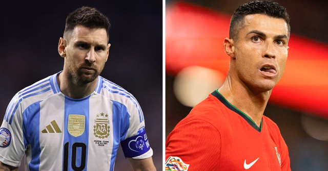 Messi e Cristiano Ronaldo
