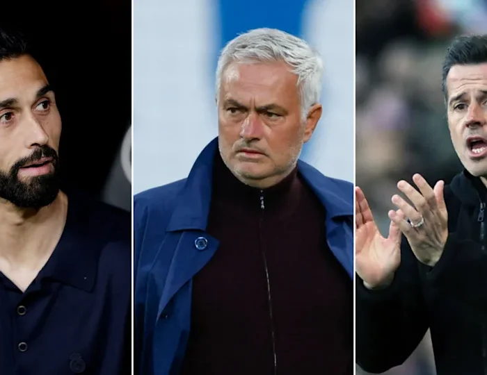 Arbeloa, Mourinho, Silva
