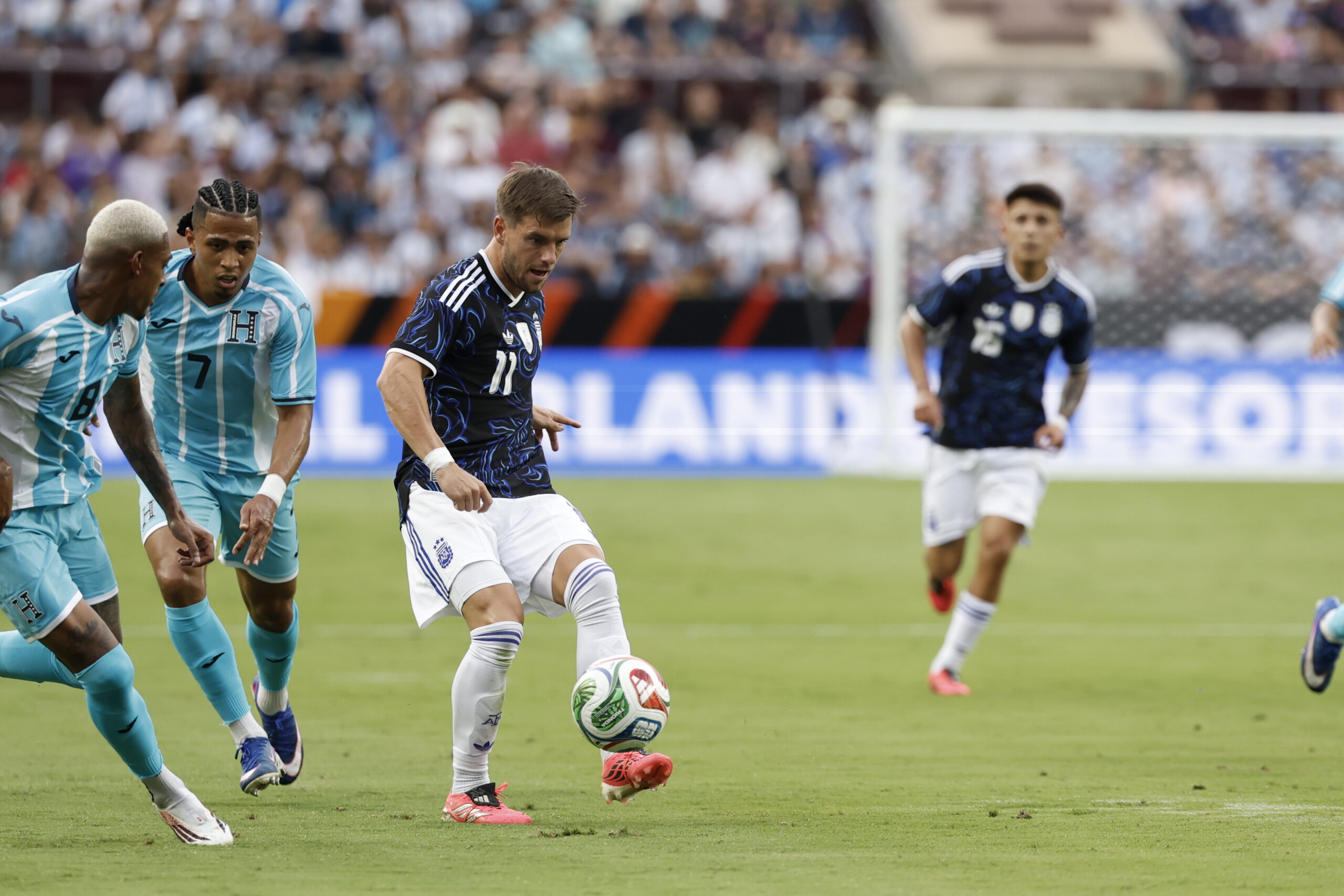 Argentina vence Honduras em amistoso antes da Copa do Mundo