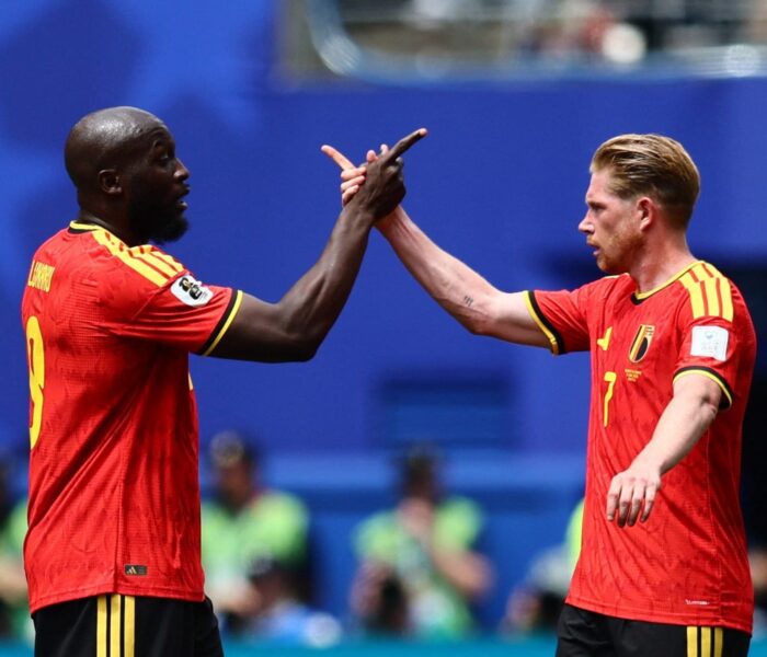 Bélgica - Lukaku e De Bruyne