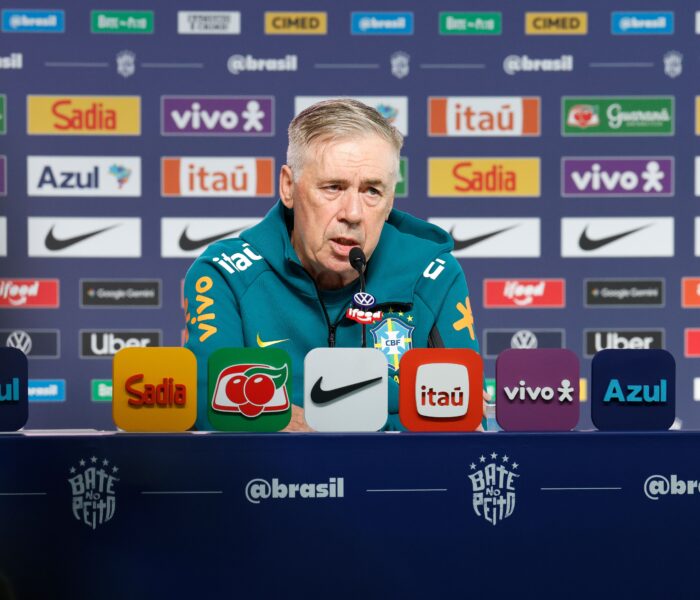 Carlo Ancelotti - técnico da seleção brasileira - Brasil