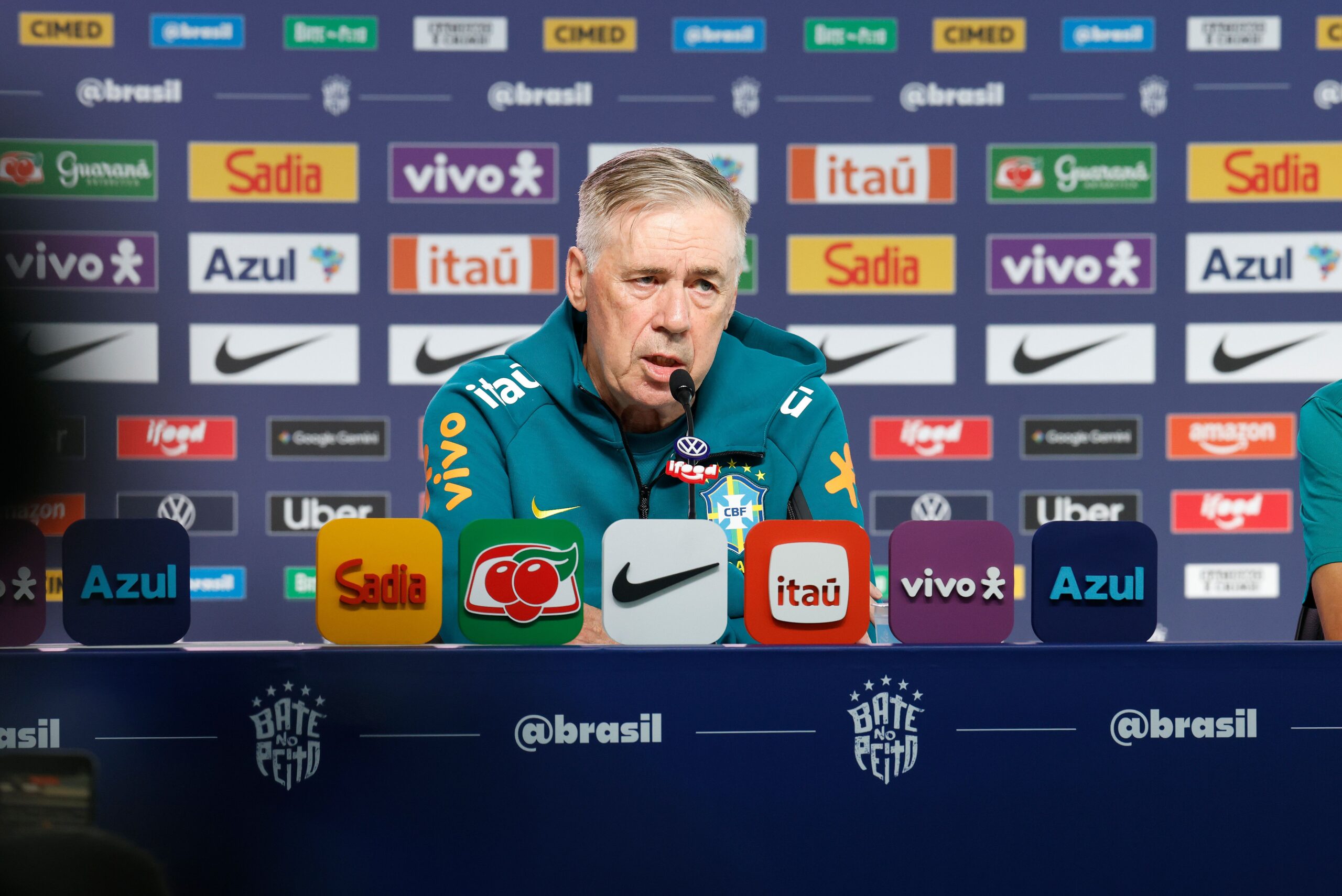 Carlo Ancelotti - técnico da seleção brasileira - Brasil