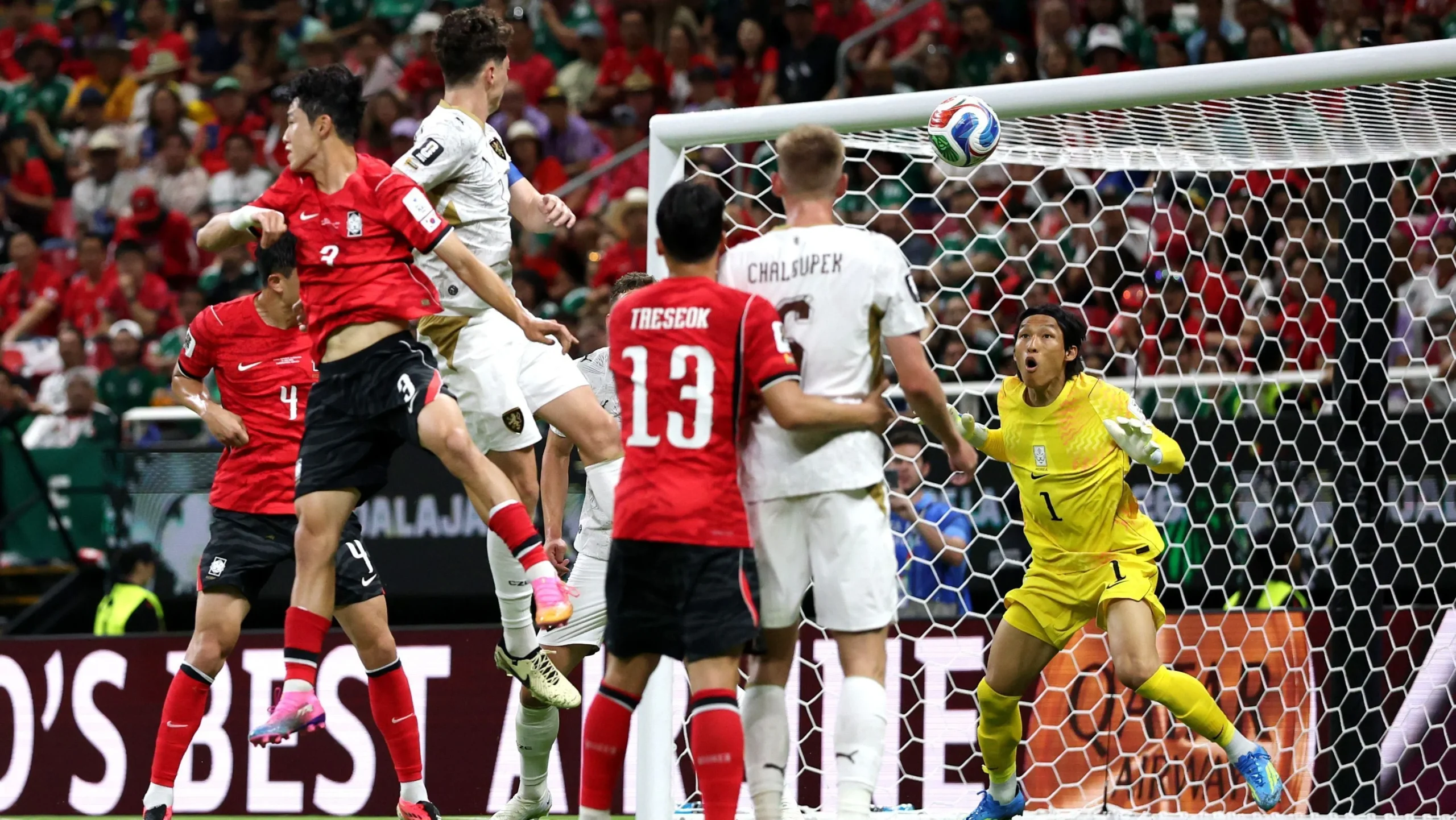 Copa do Mundo - gol Tchéquia de lateral