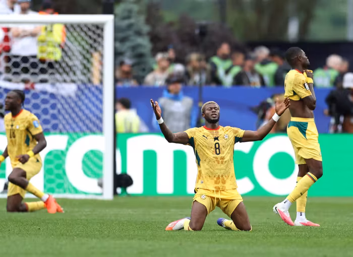 Gana x Inglaterra