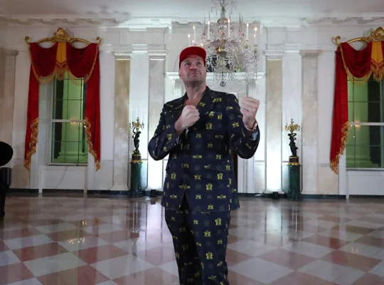 Tyson Fury Boxe