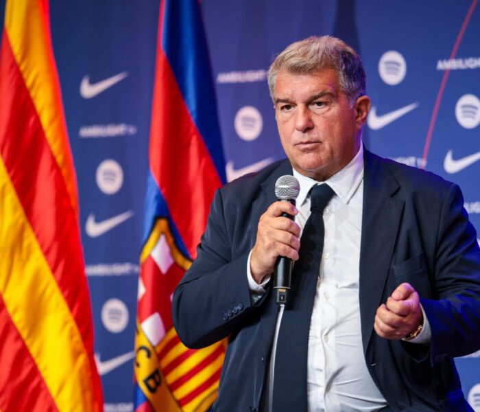 Joan Laporta - presidente do Barcelona