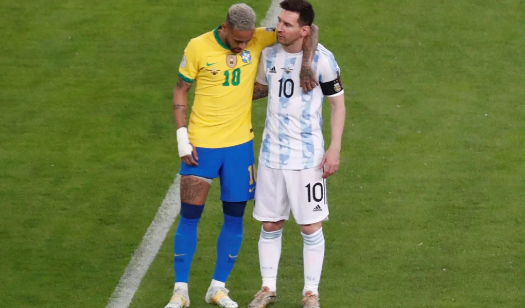 Neymar e Messi