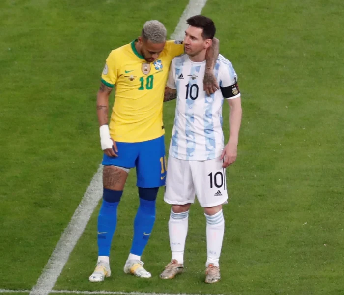 Neymar e Messi