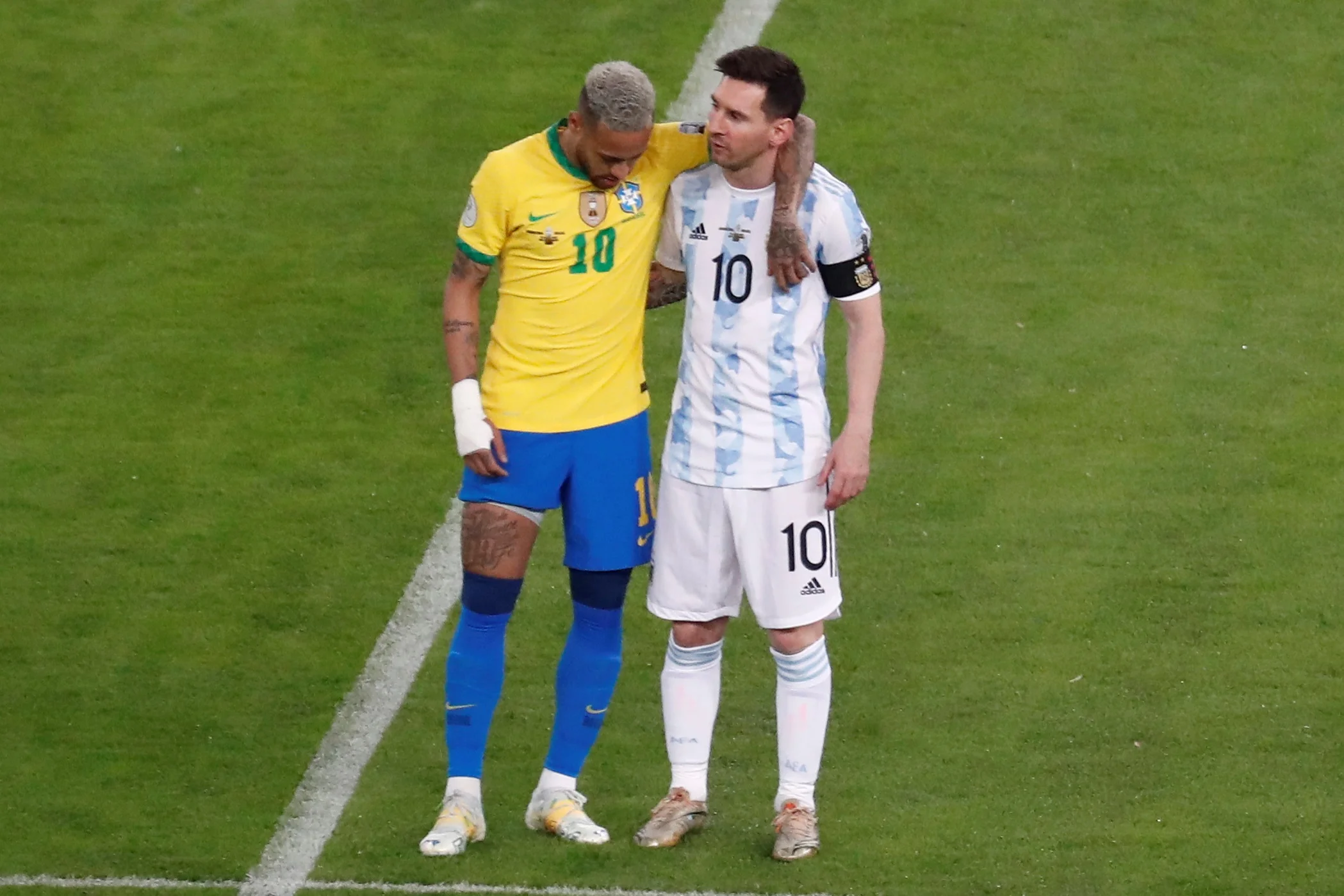 Neymar e Messi