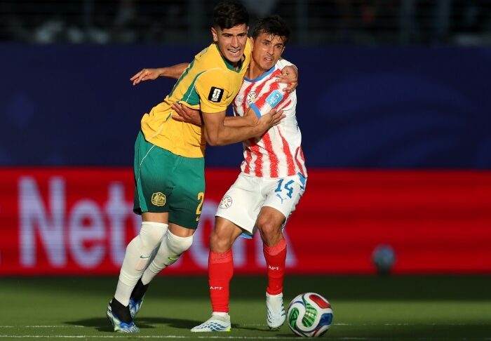 Paraguai e Austrália empataram em 0 a 0