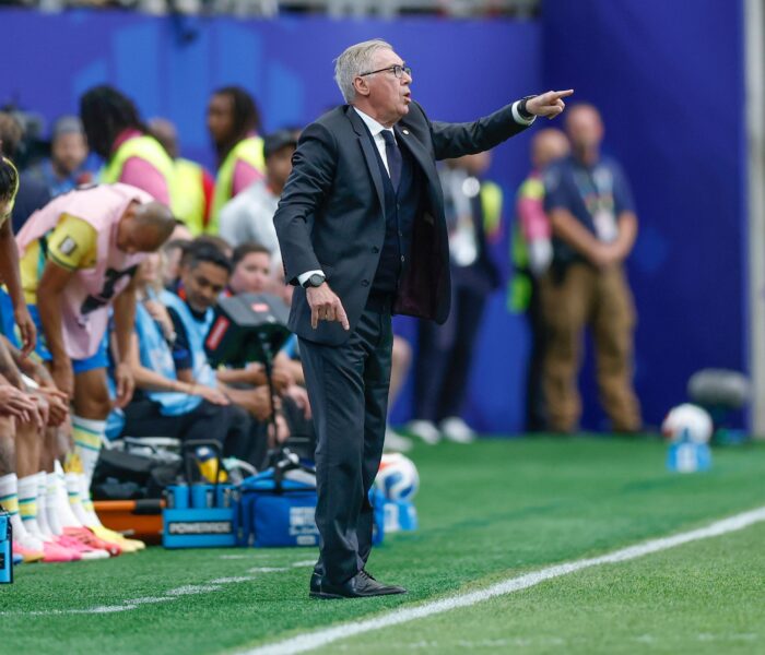 Carlo Ancelotti Brasil x Japão