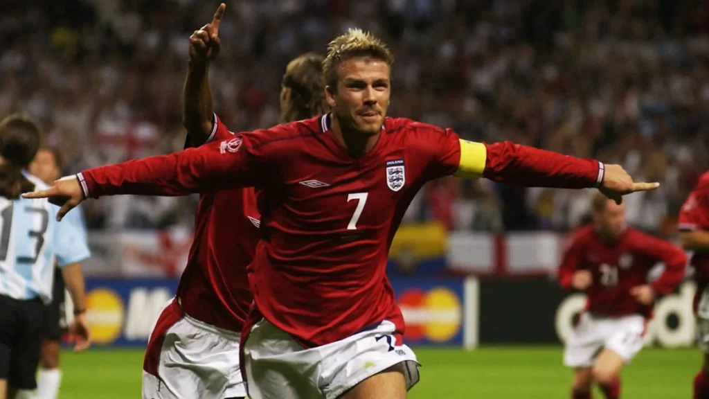 Inglaterra, David Beckham. Foto: Divulgação/Getty Images