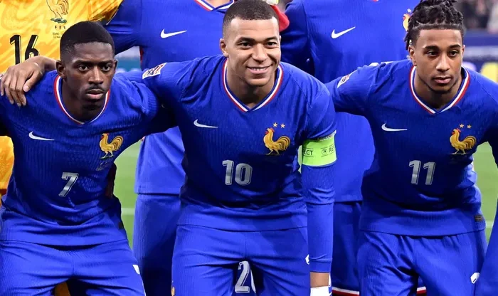 mbappe dembele olise frança deschamps