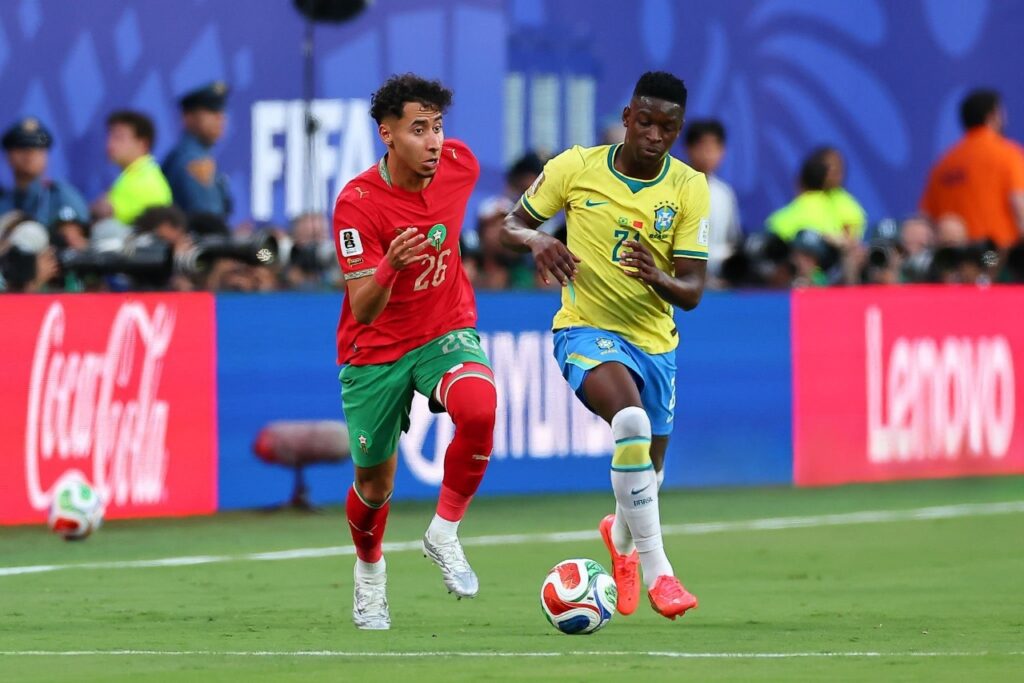 Anass Salah-Eddine, Brasil x Marrocos, Copa do Mundo. Foto: Rich Graessle/Icon Sportswire via Getty Images