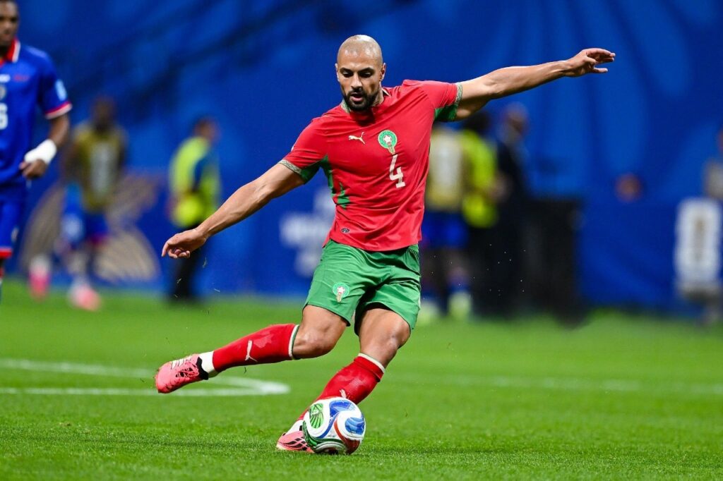 Sofyan Amrabat, Marrocos x Haiti, Copa do Mundo. Foto: Rich von Biberstein/Icon Sportswire via Getty Images